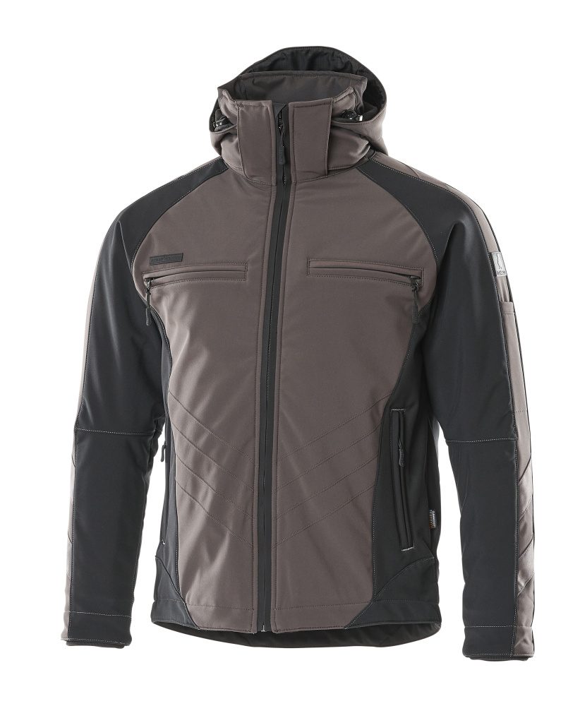 Mascot Darmstadt Unique Softshelljacke – dunkelanthrazit/schwarz