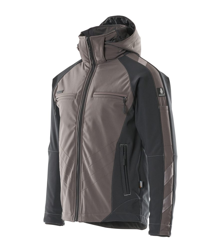 Mascot Darmstadt Unique Softshelljacke – dunkelanthrazit/schwarz