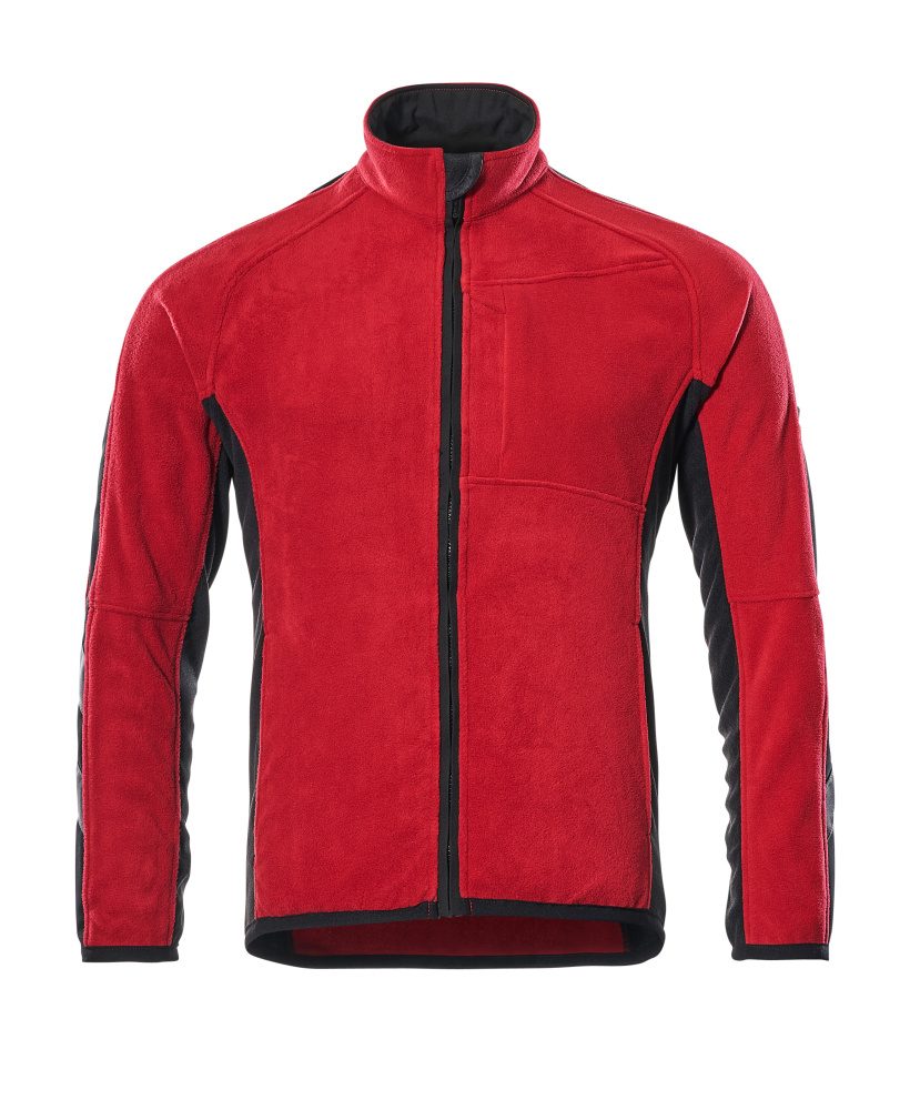 Mascot Hannover Unique Fleecejacke – rot/schwarz