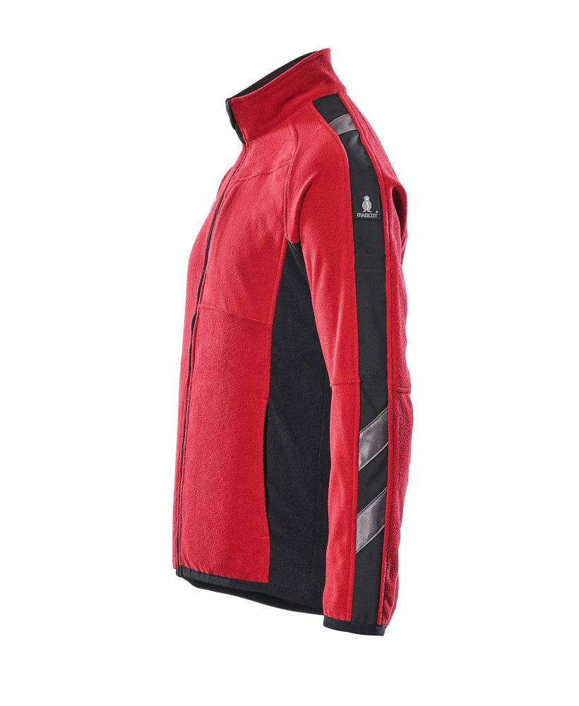 Mascot Hannover Unique Fleecejacke – rot/schwarz