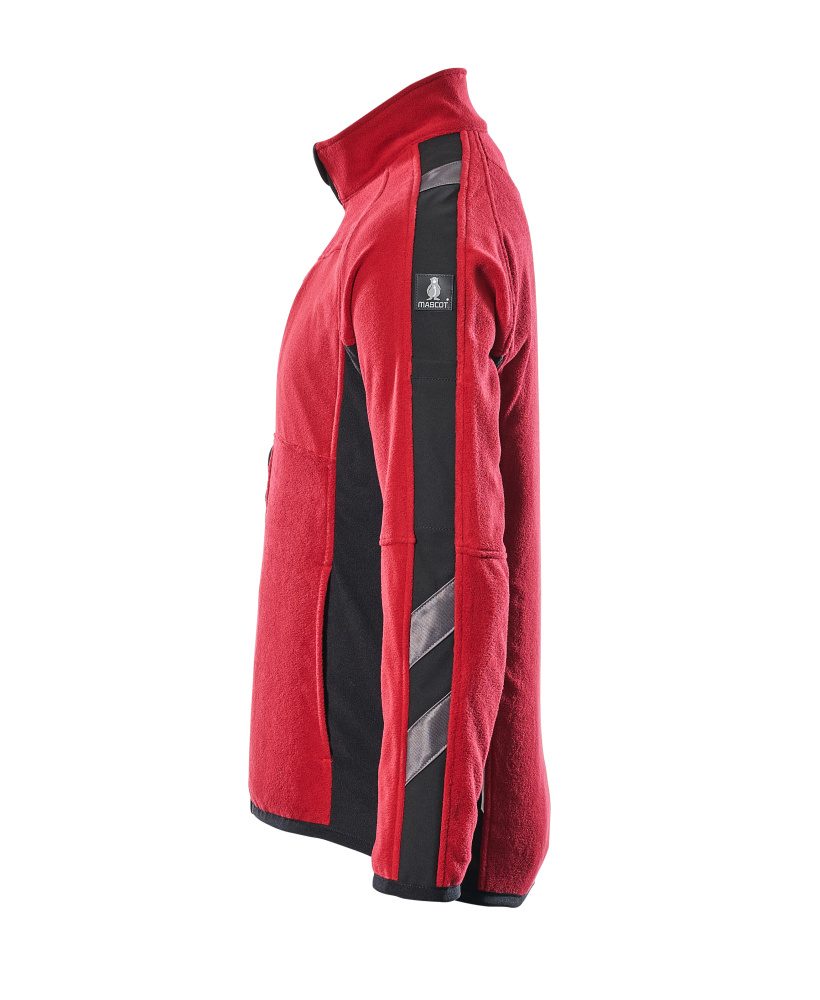 Mascot Hannover Unique Fleecejacke – rot/schwarz