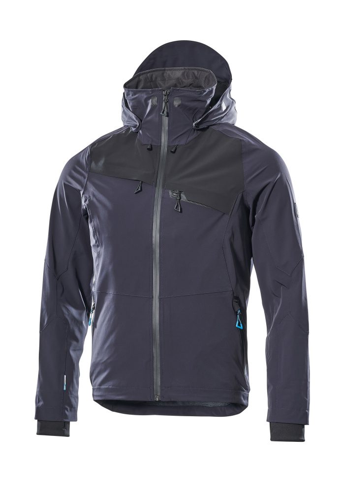 Mascot Advanced Stretch-Regenjacke – schwarzblau