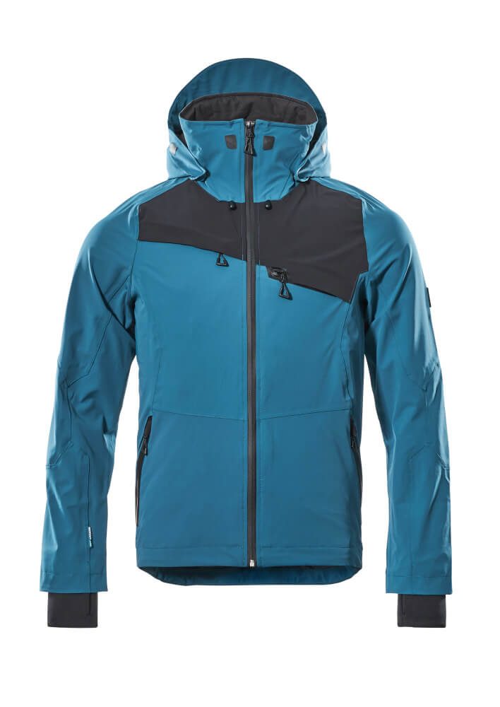 Mascot Advanced Stretch-Regenjacke – petrol