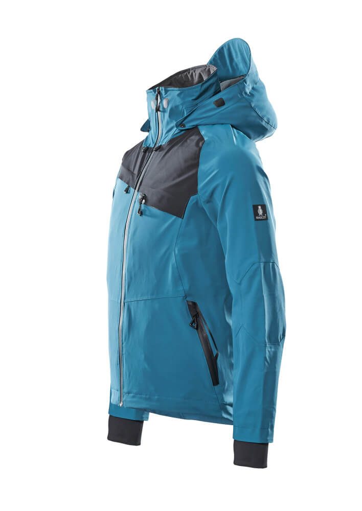 Mascot Advanced Stretch-Regenjacke – petrol
