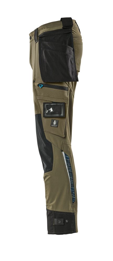 Mascot Stretch Advanced Handwerkerhose – moosgrün
