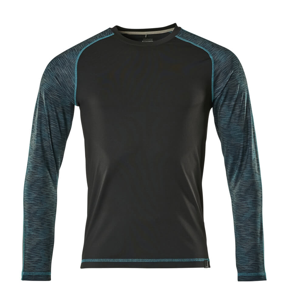 Mascot Advanced Funktions-Langarmshirt – schwarz