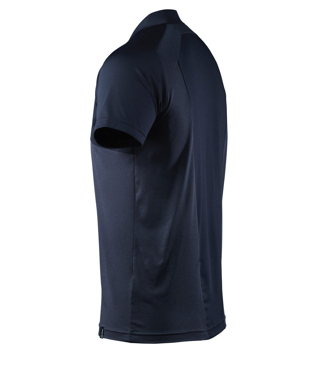 Mascot mit Brusttasche Advanced Poloshirt – schwarzblau