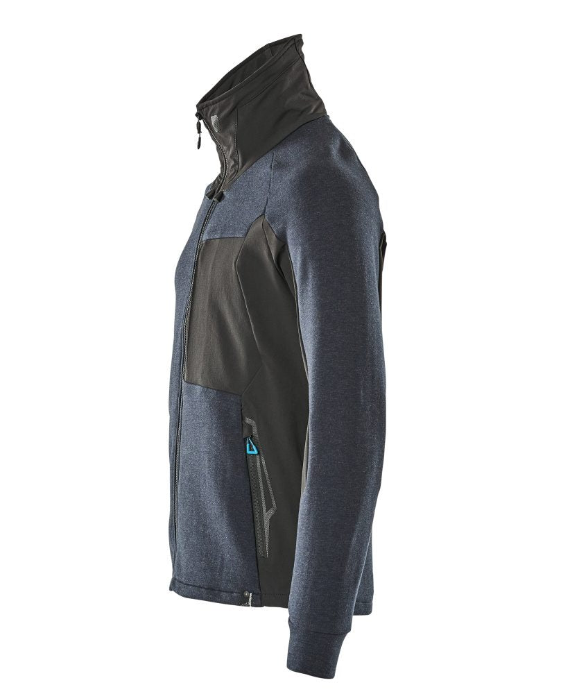 Mascot mit Stehkragen Advanced Sweatjacke – schwarzblau