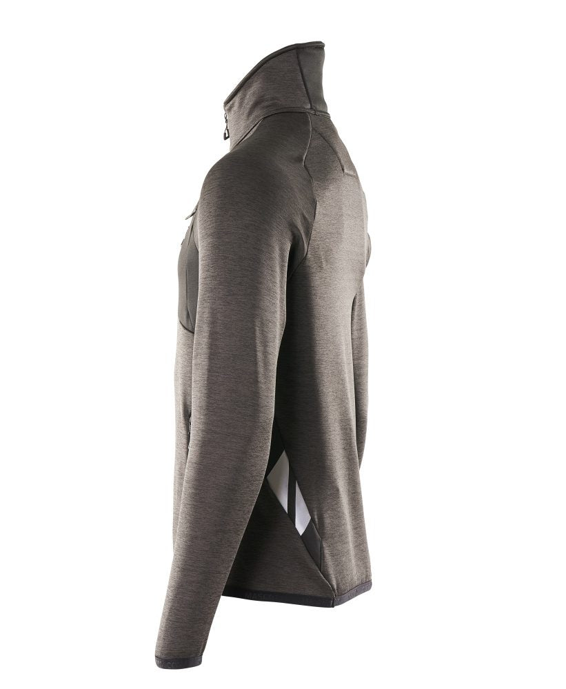 Mascot Accelerate Fleecepullover – dunkelanthrazit/schwarz