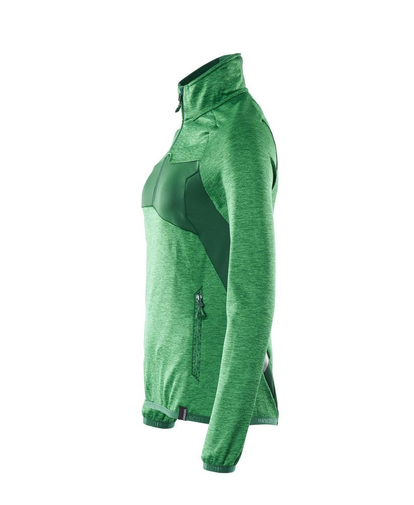 Mascot Damen Accelerate Fleecepullover – grasgrün/grün