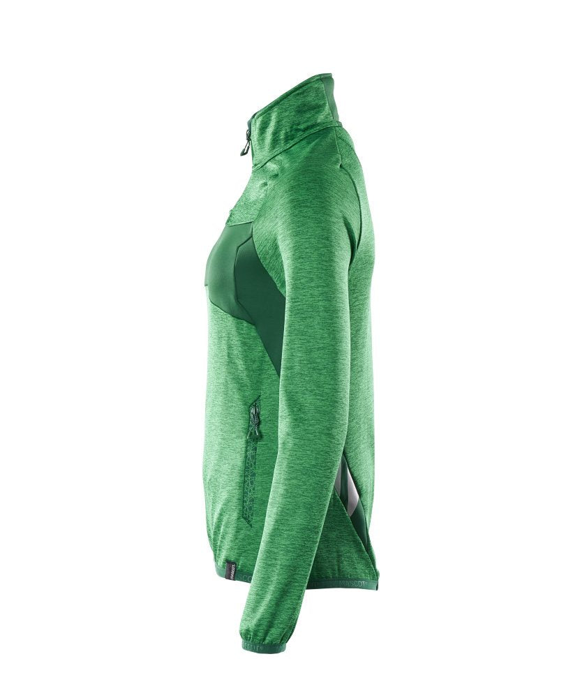 Mascot Damen Accelerate Fleecepullover – grasgrün/grün
