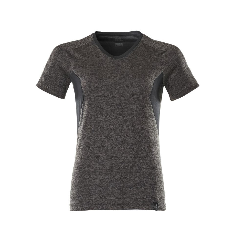 Mascot Damen mit Coolmax Pro Accelerate T-Shirt – dunkelanthrazit/schwarz