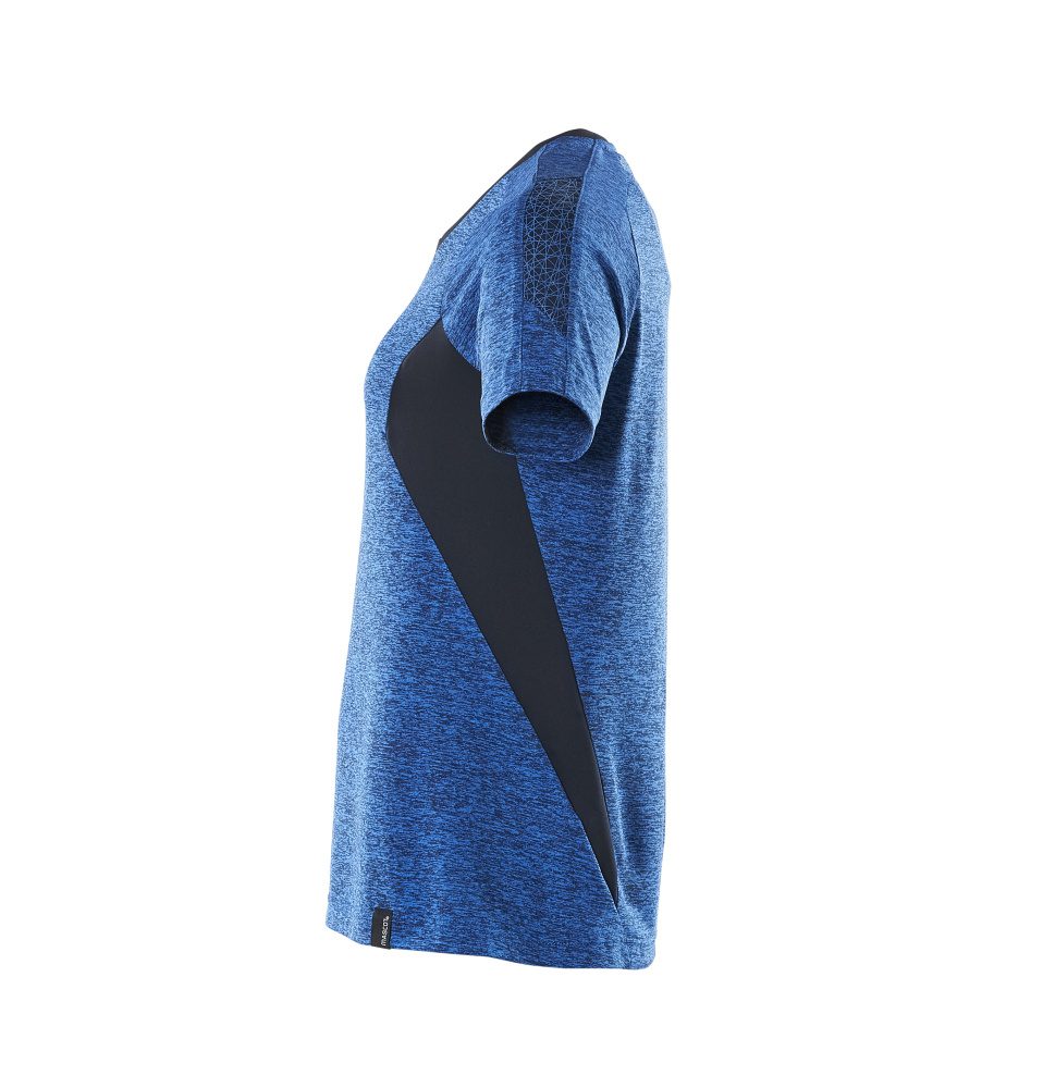 Mascot Damen mit Coolmax Pro Accelerate T-Shirt – azurblau/schwarzblau