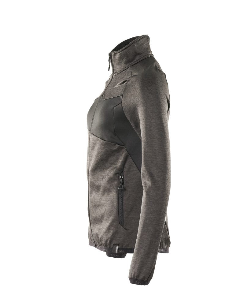 Mascot Damen Accelerate Fleecejacke – dunkelanthrazit/schwarz