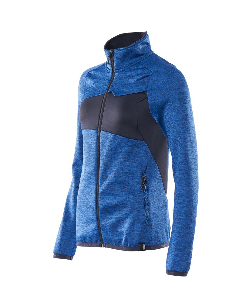 Mascot Damen Accelerate Fleecejacke – azurblau/schwarzblau