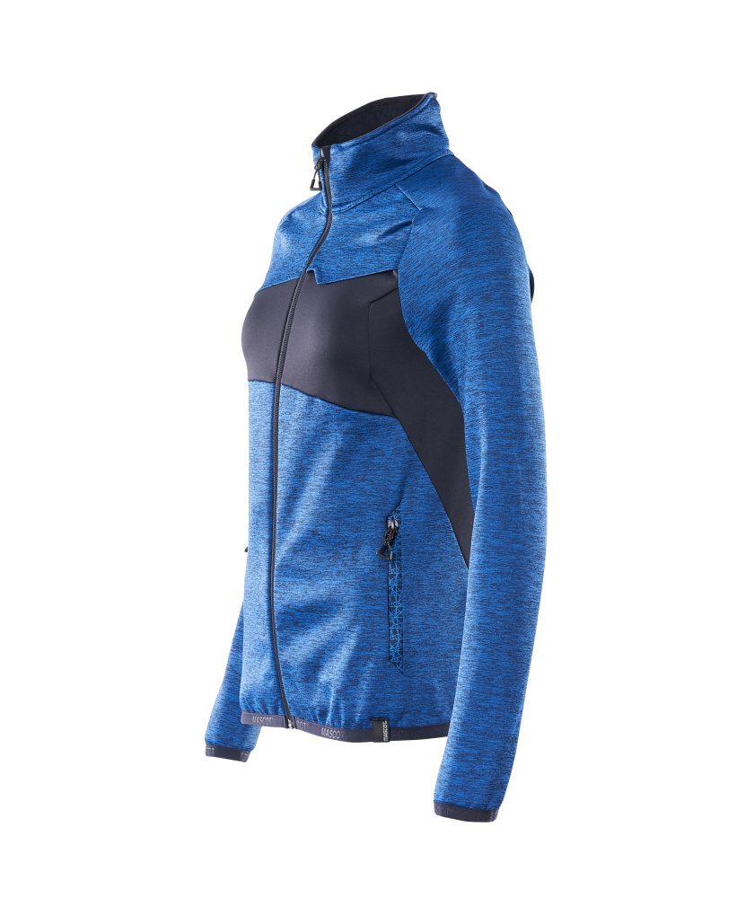 Mascot Damen Accelerate Fleecejacke – azurblau/schwarzblau