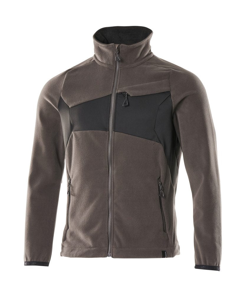 Mascot Accelerate Antipilling Fleecejacke – dunkelanthrazit/schwarz