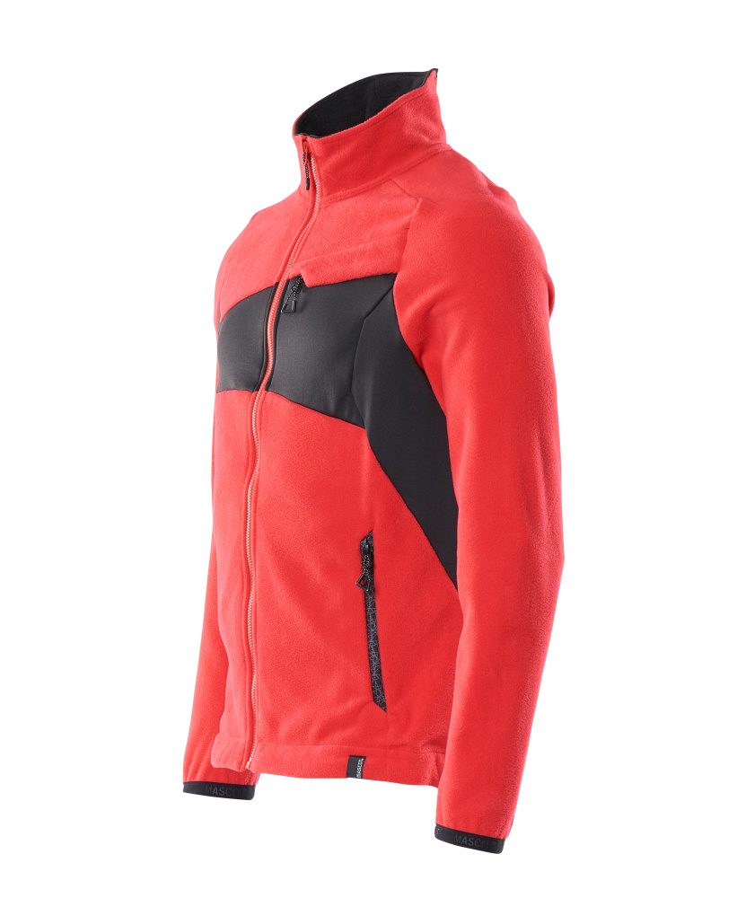 Mascot Accelerate Antipilling Fleecejacke – verkehrsrot/schwarz