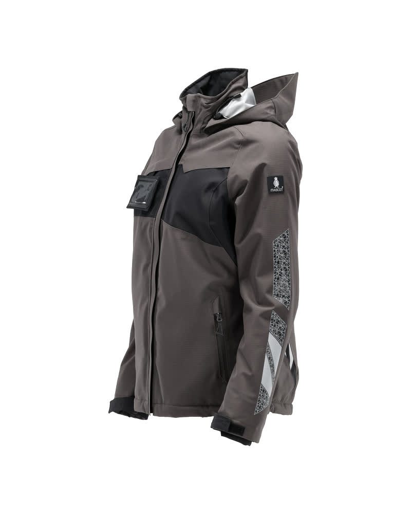 Mascot Damen m. Climascot Accelerate Winterjacke – dunkelanthrazit/schwarz
