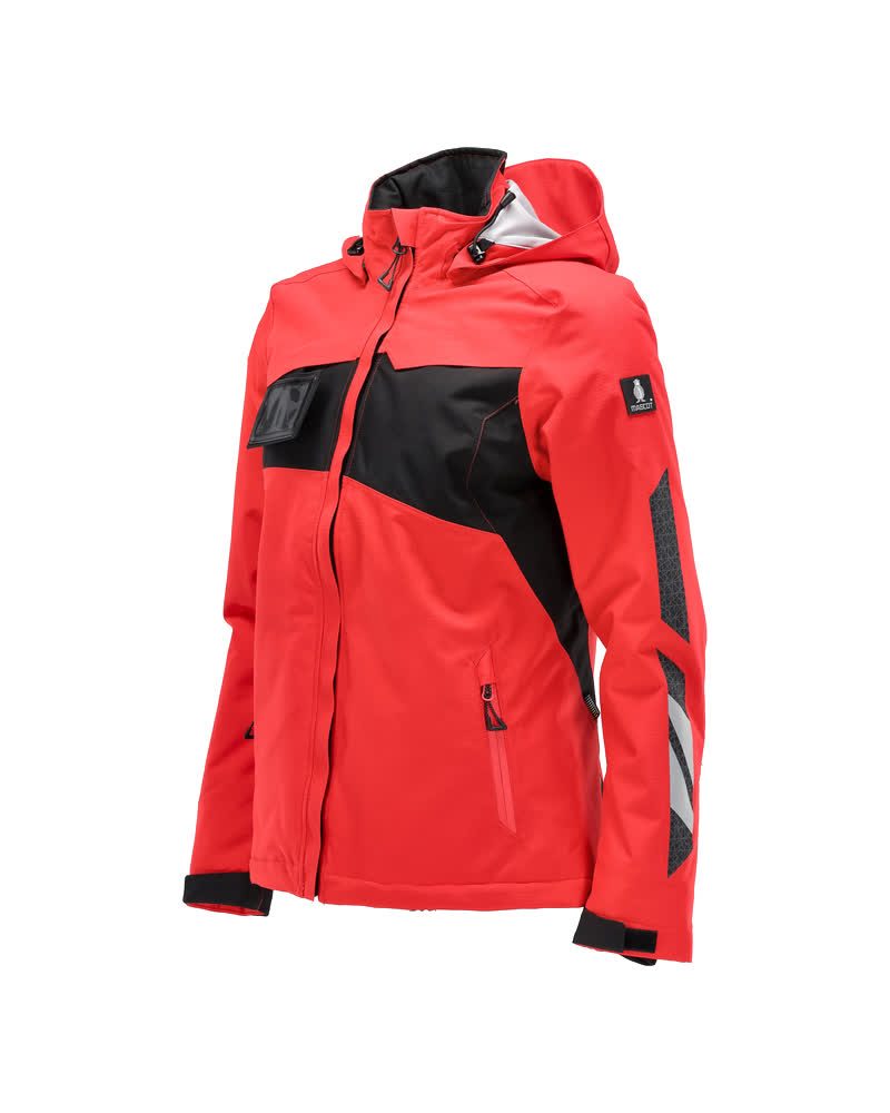 Mascot Damen m. Climascot Accelerate Winterjacke – verkehrsrot/schwarz