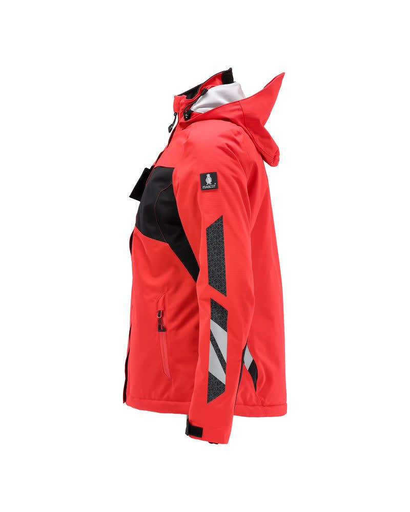Mascot Damen m. Climascot Accelerate Winterjacke – verkehrsrot/schwarz
