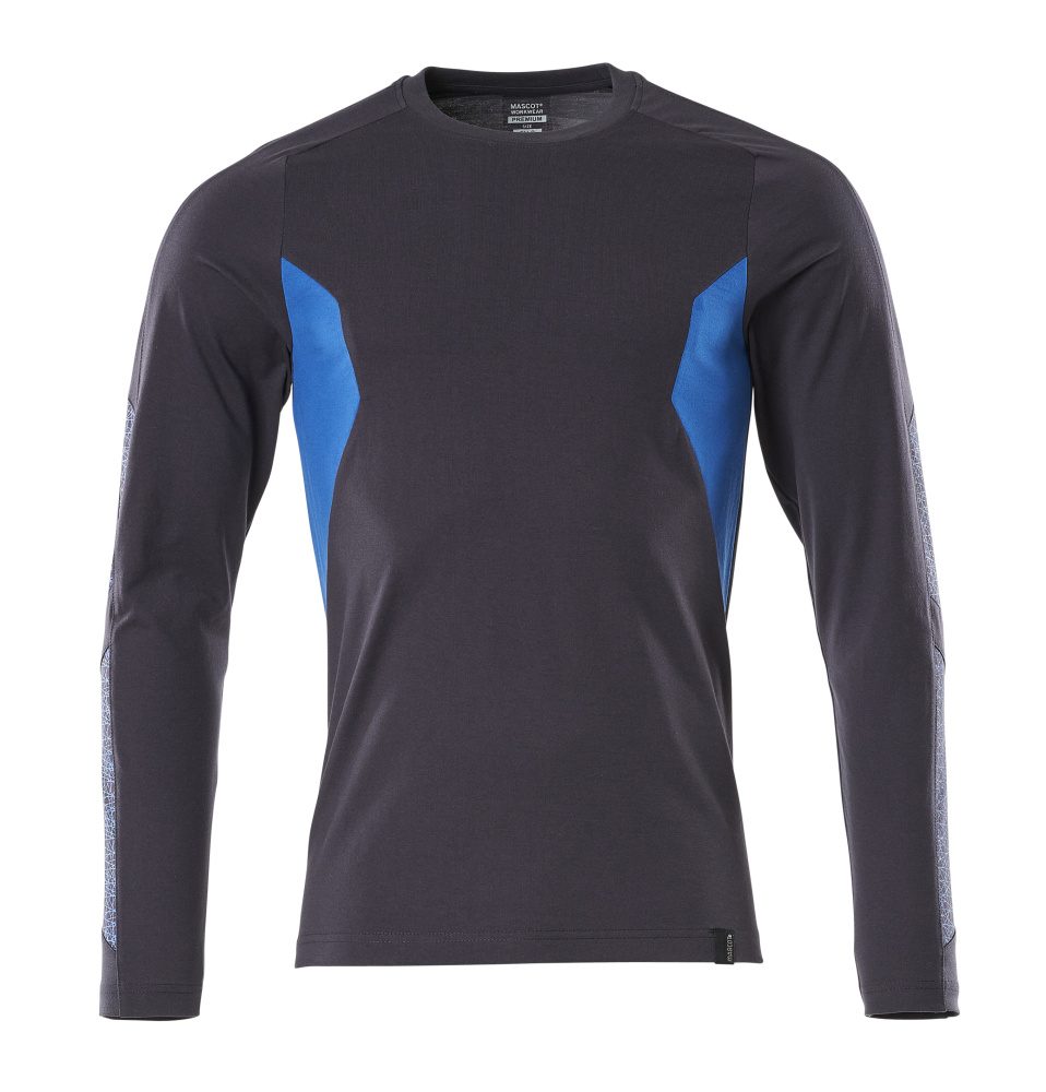 Mascot Accelerate Langarmshirt – schwarzblau/azurblau