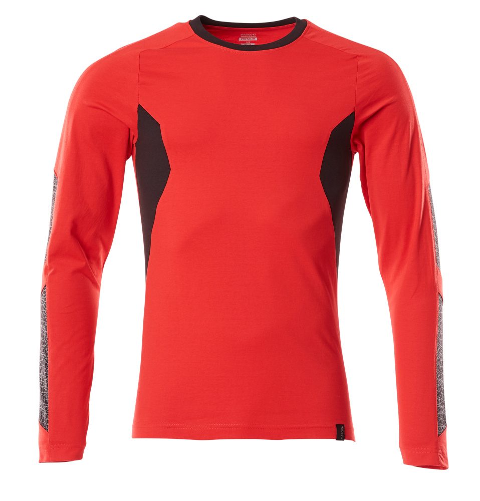 Mascot Accelerate Langarmshirt – verkehrsrot/schwarz