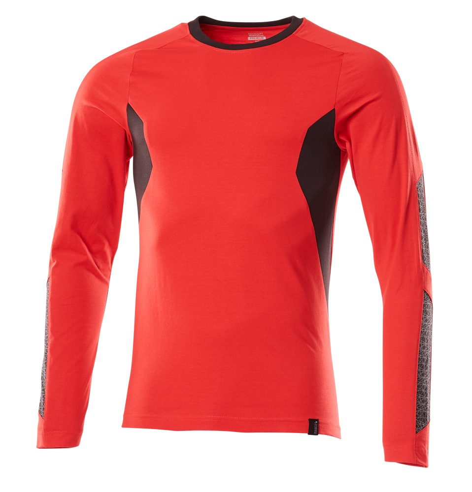 Mascot Accelerate Langarmshirt – verkehrsrot/schwarz