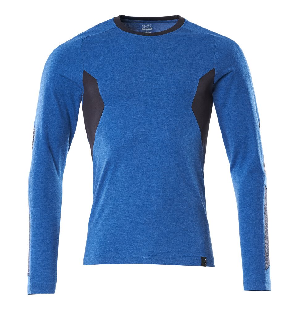 Mascot Accelerate Langarmshirt – azurblau/schwarzblau