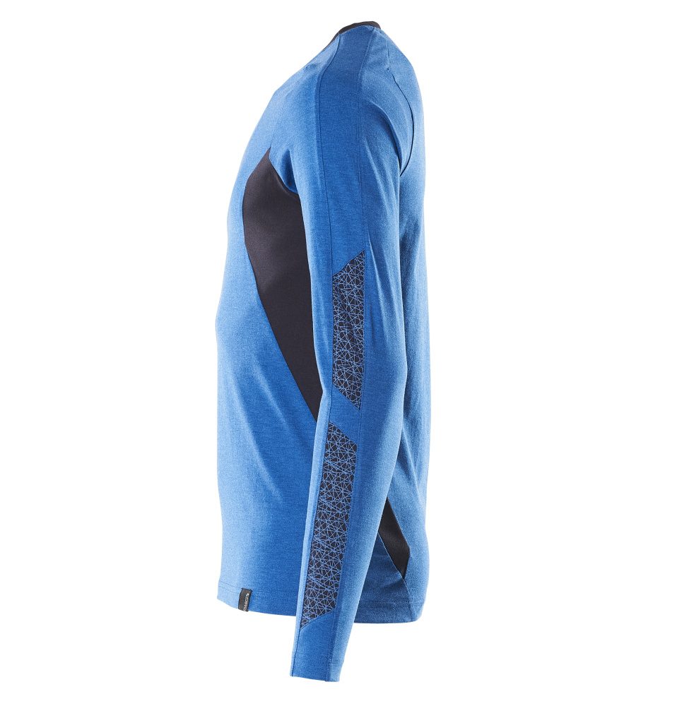 Mascot Accelerate Langarmshirt – azurblau/schwarzblau