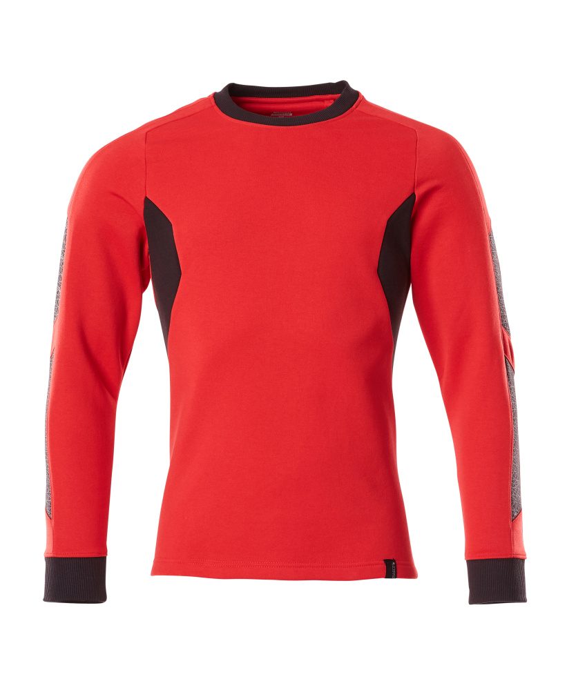 Mascot Accelerate Sweatshirt – verkehrsrot/schwarz
