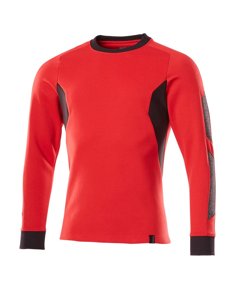 Mascot Accelerate Sweatshirt – verkehrsrot/schwarz