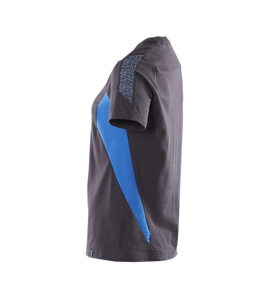 Mascot Damen Accelerate T-Shirt – schwarzblau/azurblau