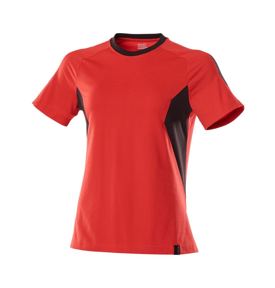 Mascot Damen Accelerate T-Shirt – verkehrsrot/schwarz