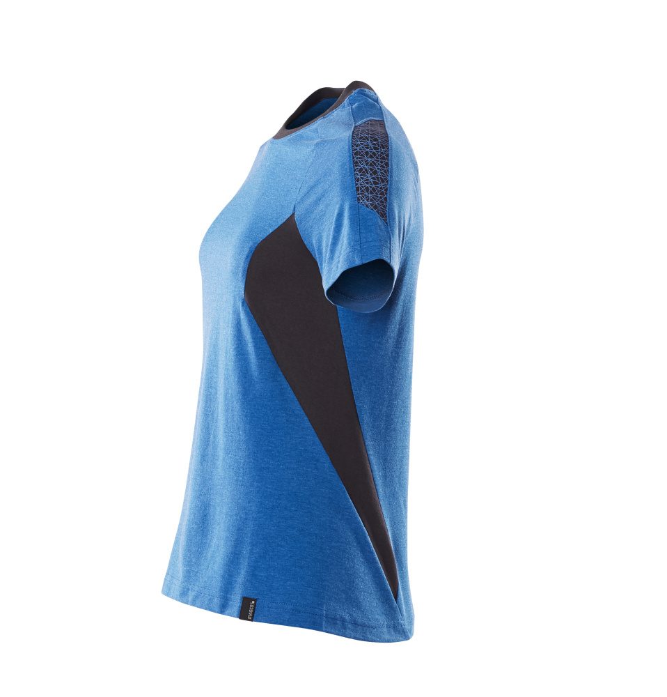 Mascot Damen Accelerate T-Shirt – azurblau/schwarzblau