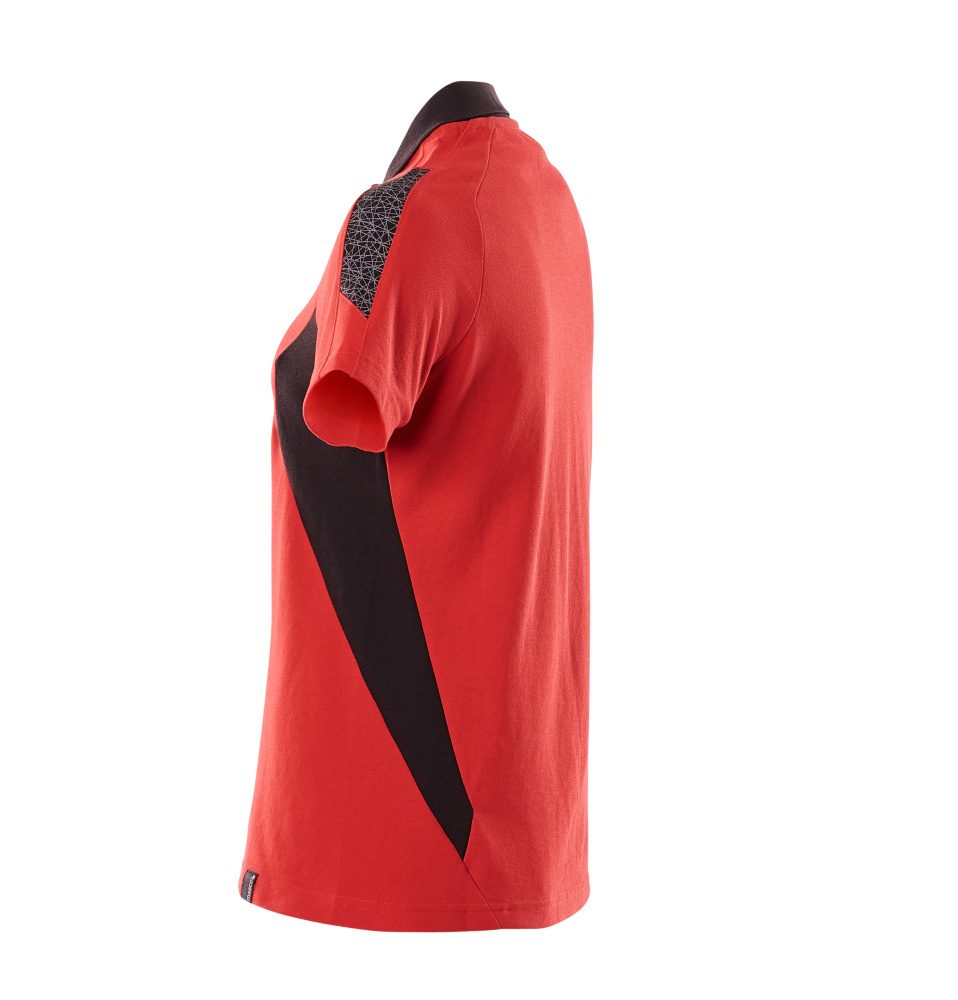 Mascot Damen Accelerate Poloshirt – verkehrsrot/schwarz