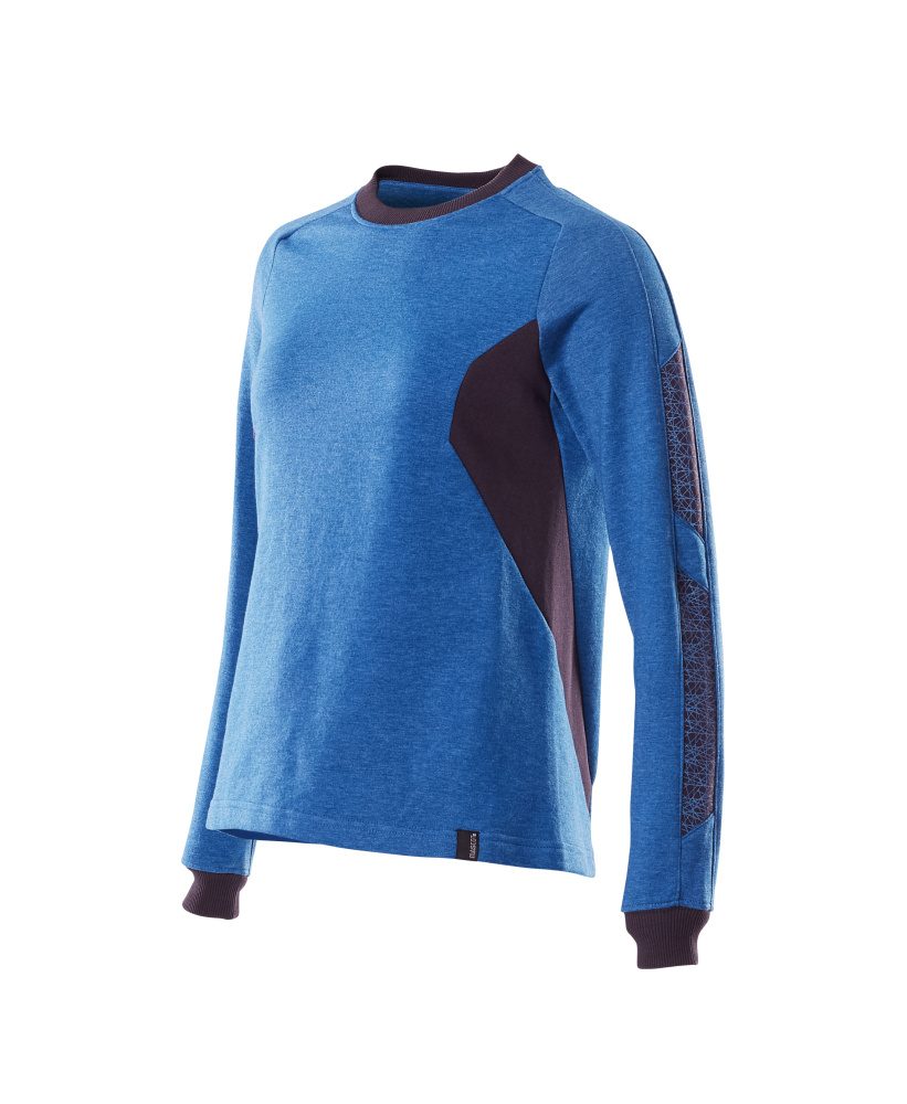 Mascot Damen Accelerate Sweatshirt – azurblau/schwarzblau