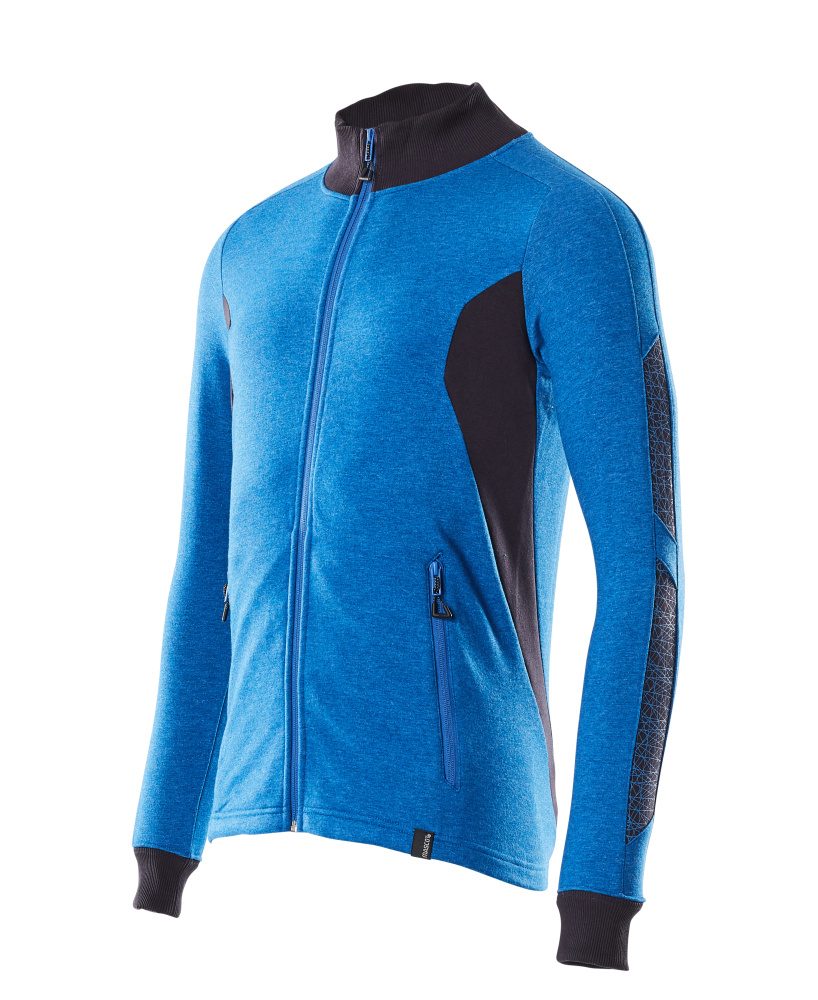 Mascot Accelerate Sweatjacke – azurblau/schwarzblau