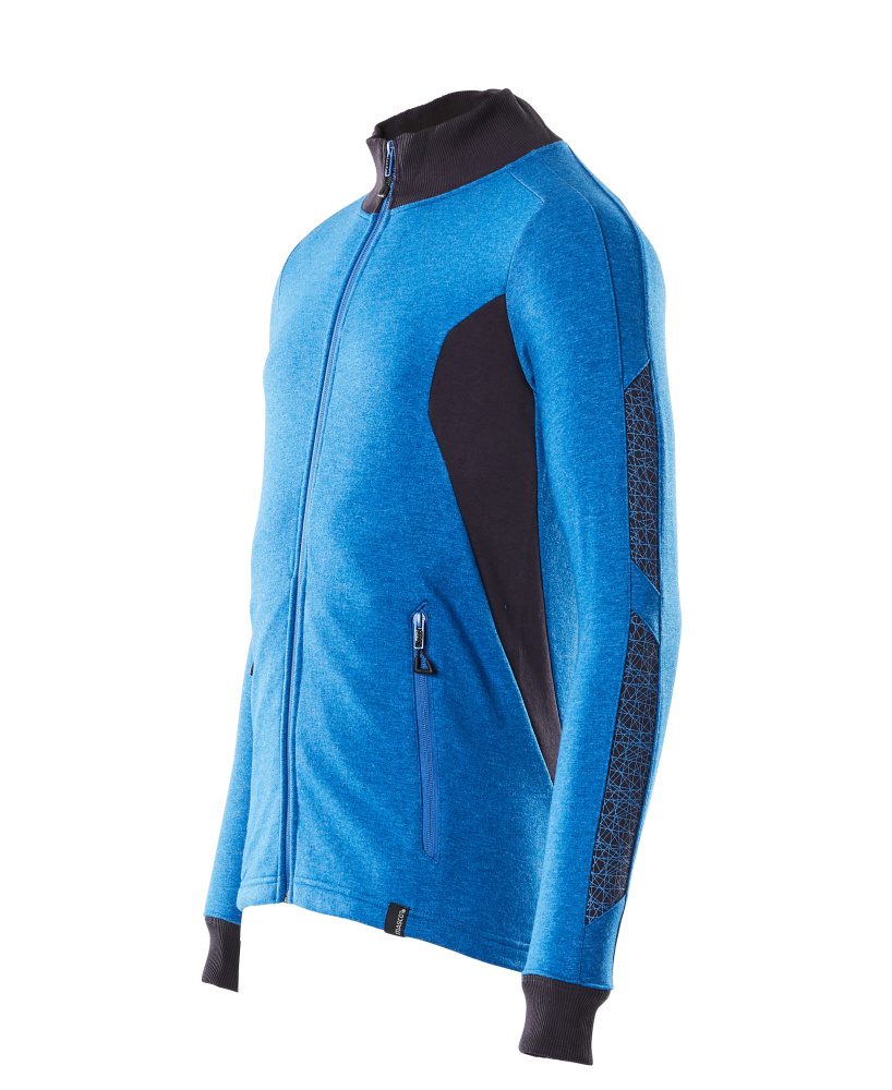 Mascot Accelerate Sweatjacke – azurblau/schwarzblau