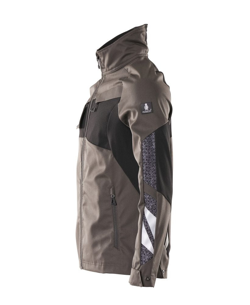 Mascot Accelerate Stretch-Einsätze Bundjacke – dunkelanthrazit/schwarz
