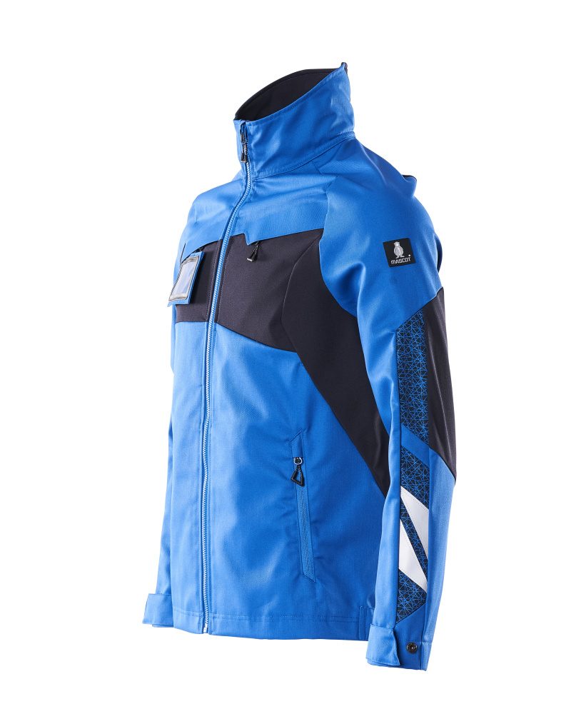 Mascot Accelerate Stretch-Einsätze Bundjacke – azurblau/schwarzblau