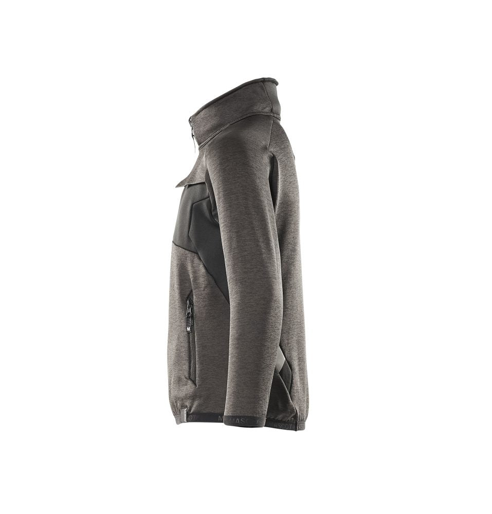Mascot Accelerate Kinder Fleecepullover – dunkelanthrazit/schwarz