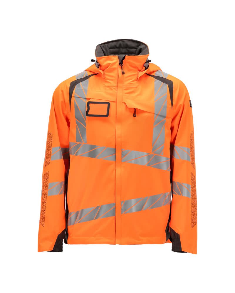 Mascot Accelerate Safe Warnschutz Regenjacke – orange/dunkelanthrazit