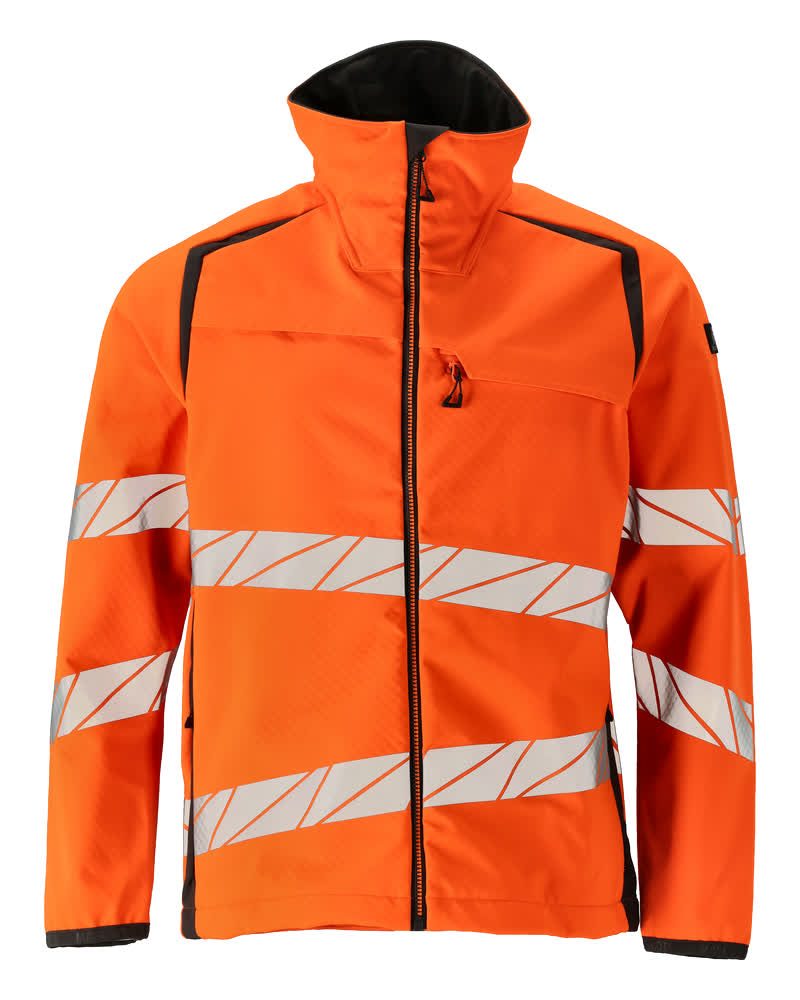 Mascot Accelerate Safe Warn-Softshelljacke – orange/dunkelanthrazit