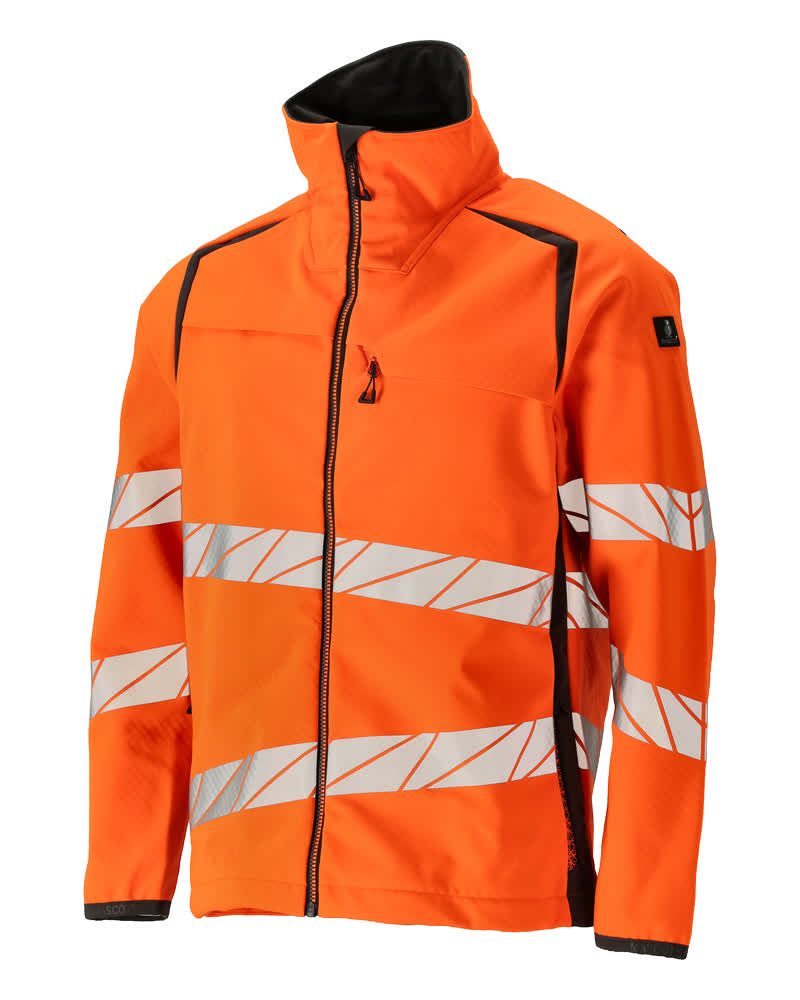 Mascot Accelerate Safe Warn-Softshelljacke – orange/dunkelanthrazit