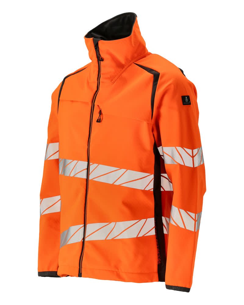Mascot Accelerate Safe Warn-Softshelljacke – orange/dunkelanthrazit