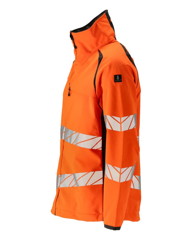 Mascot Accelerate Safe Warn-Softshelljacke – orange/dunkelanthrazit