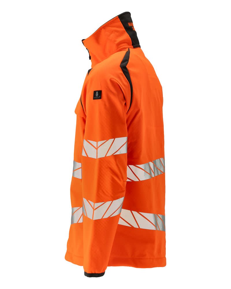 Mascot Accelerate Safe Warn-Softshelljacke – orange/dunkelanthrazit