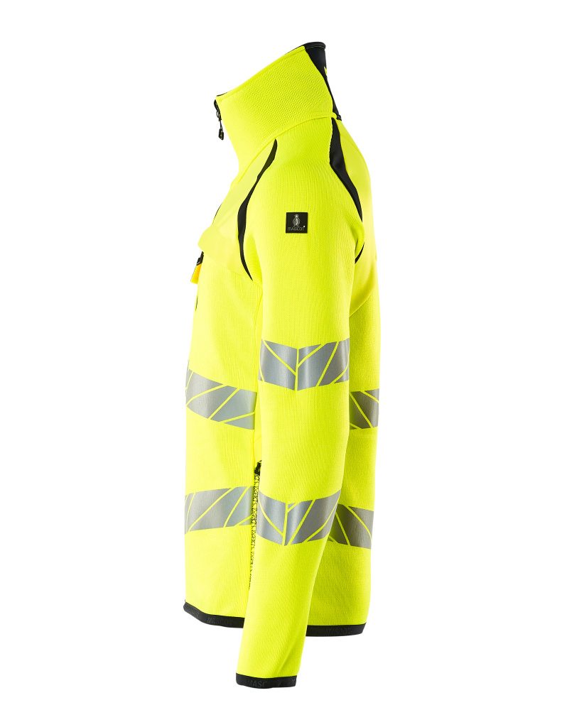 Mascot Accelerate Safe Warnschutz Strickpullover – gelb/schwarzblau