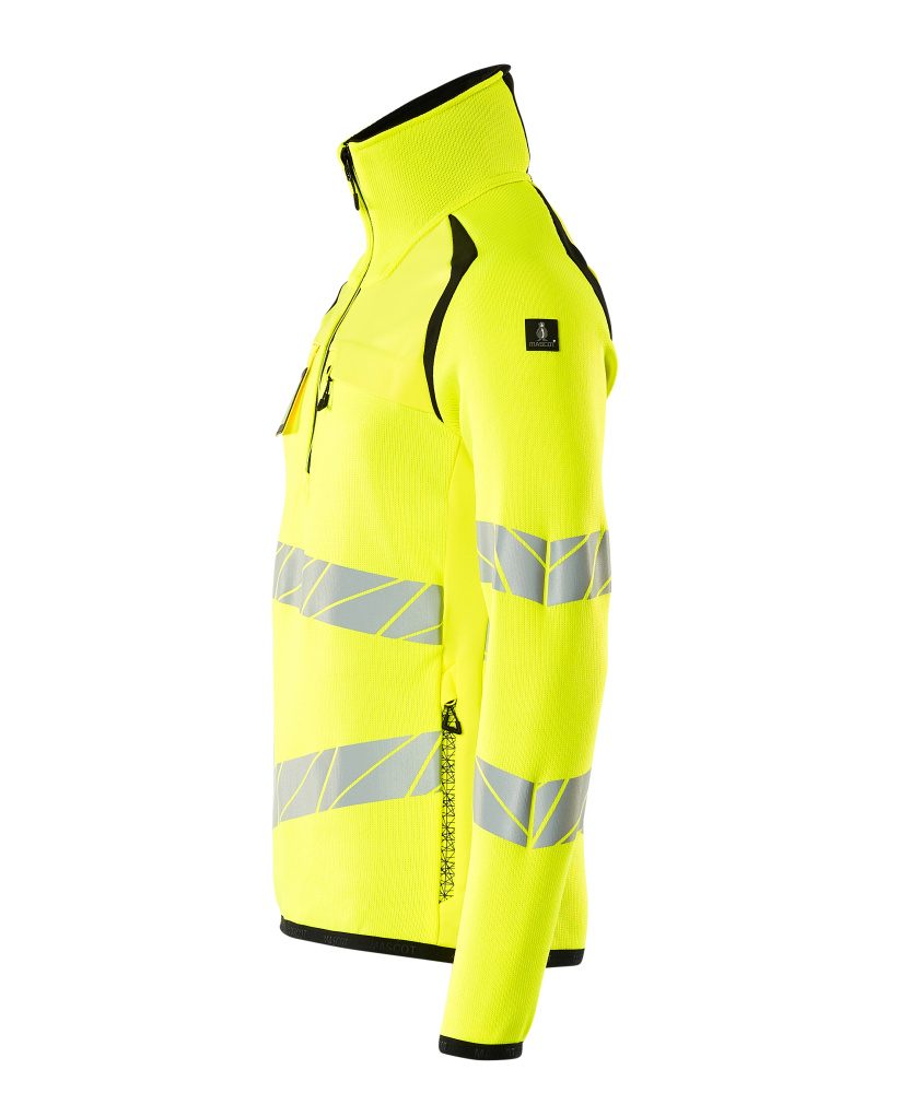 Mascot Accelerate Safe Warnschutz Strickpullover – gelb/schwarz